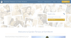 Desktop Screenshot of gardenterraceoffortworth.com